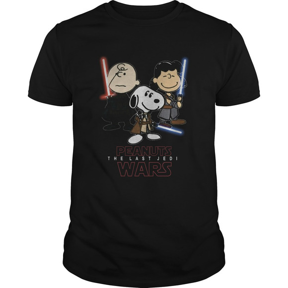 Tops - Top Snoopy Peanuts The Last Jedi Star Wars Shirt